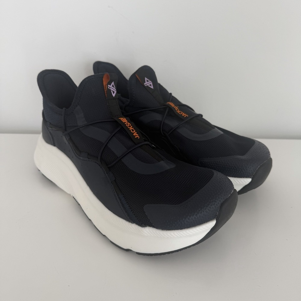 JACKSHIBO Men's EU 44 / US 9.5 Hands-free slip-in walking shoes Navy Blue